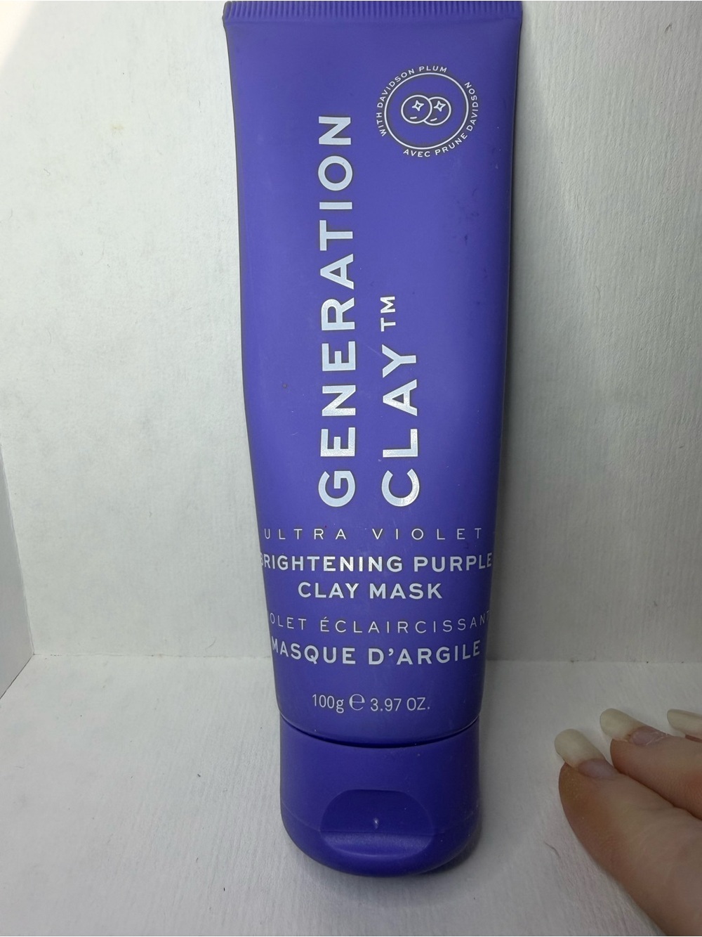 Generation Clay Brightening Purple Mask - Deep Purple Tube